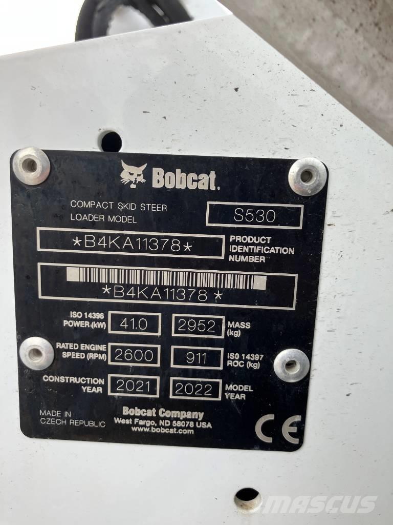 Bobcat S 530 Minilæsser - skridstyret