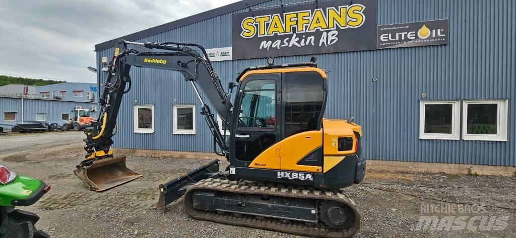 Hyundai HX 85 A Midi-gravemaskiner 7t - 12t