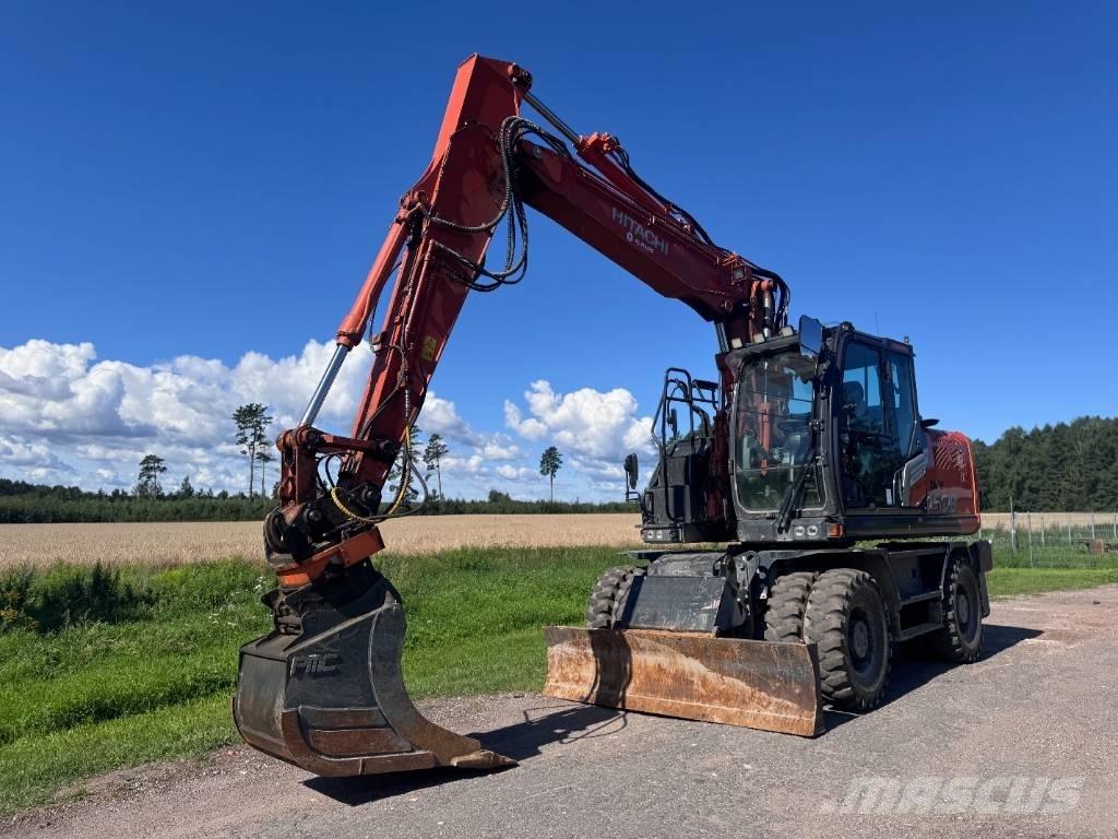 Hitachi ZX150W-7 Gravemaskiner på hjul