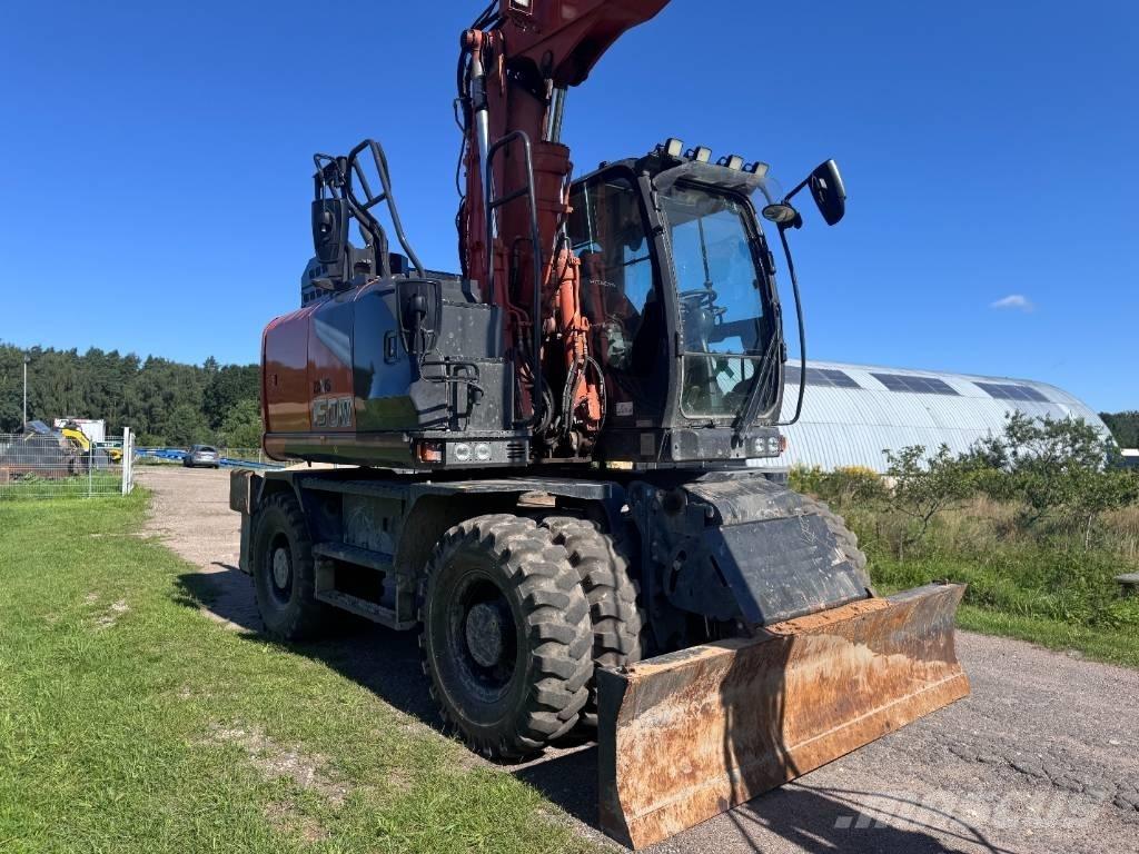 Hitachi ZX150W-7 Gravemaskiner på hjul