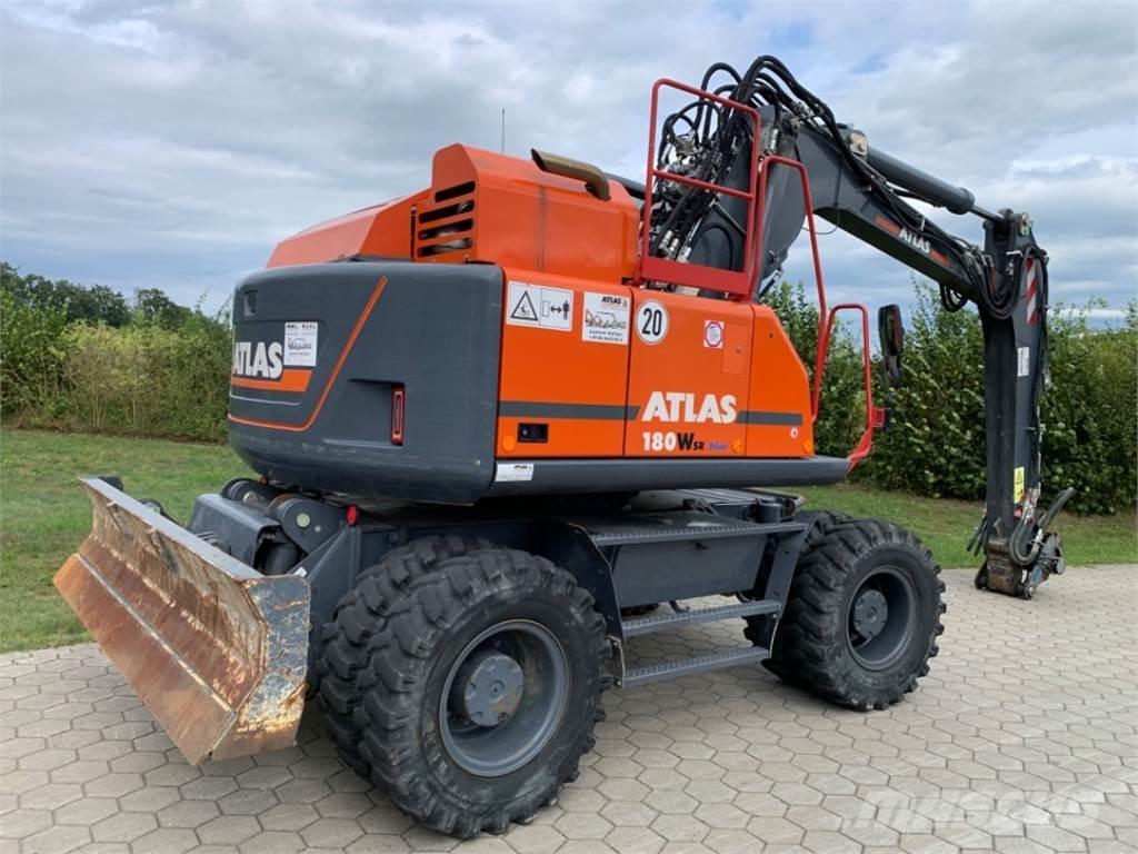 Atlas 180WSR-BLUE Gravemaskiner på hjul