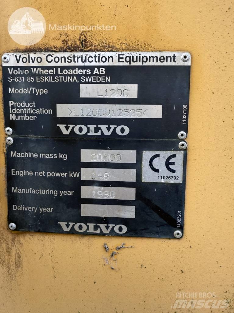 Volvo L 120 C Læssemaskiner på hjul