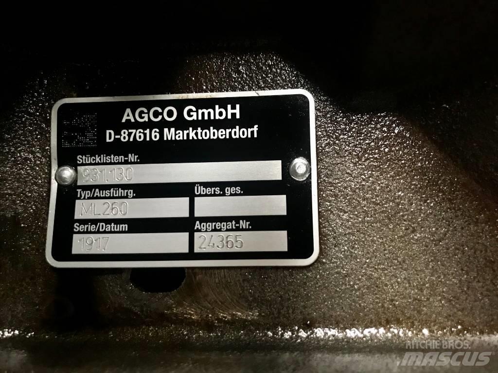 Fendt 828 Vario Chassis og suspension