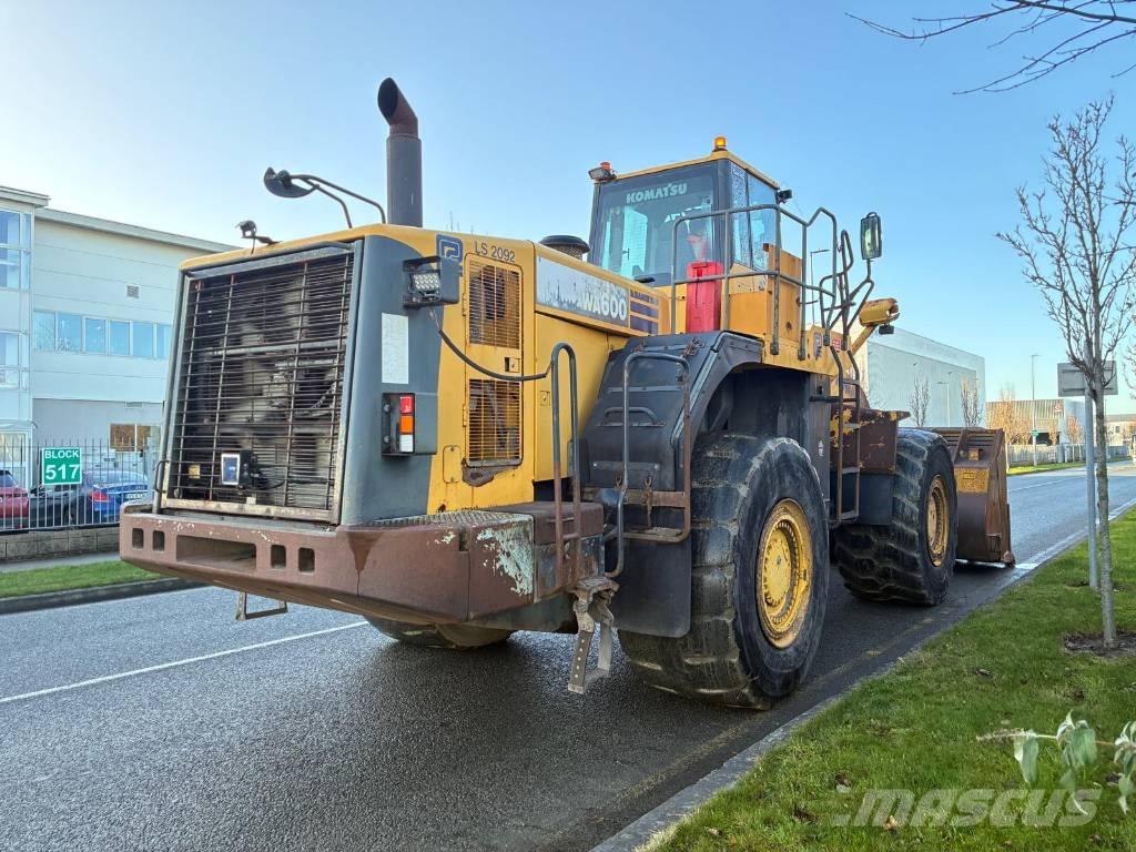 Komatsu WA 600-6 Læssemaskiner på hjul