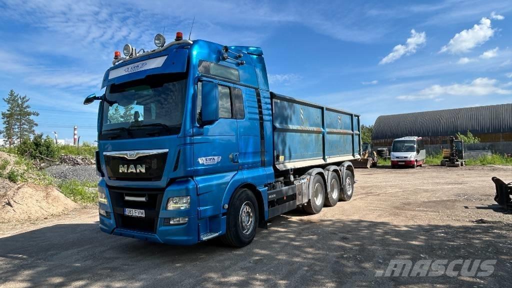 MAN TGX 35.480 Lastbiler med tip