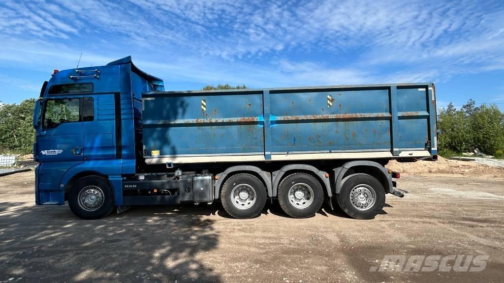 MAN TGX 35.480 Lastbiler med tip