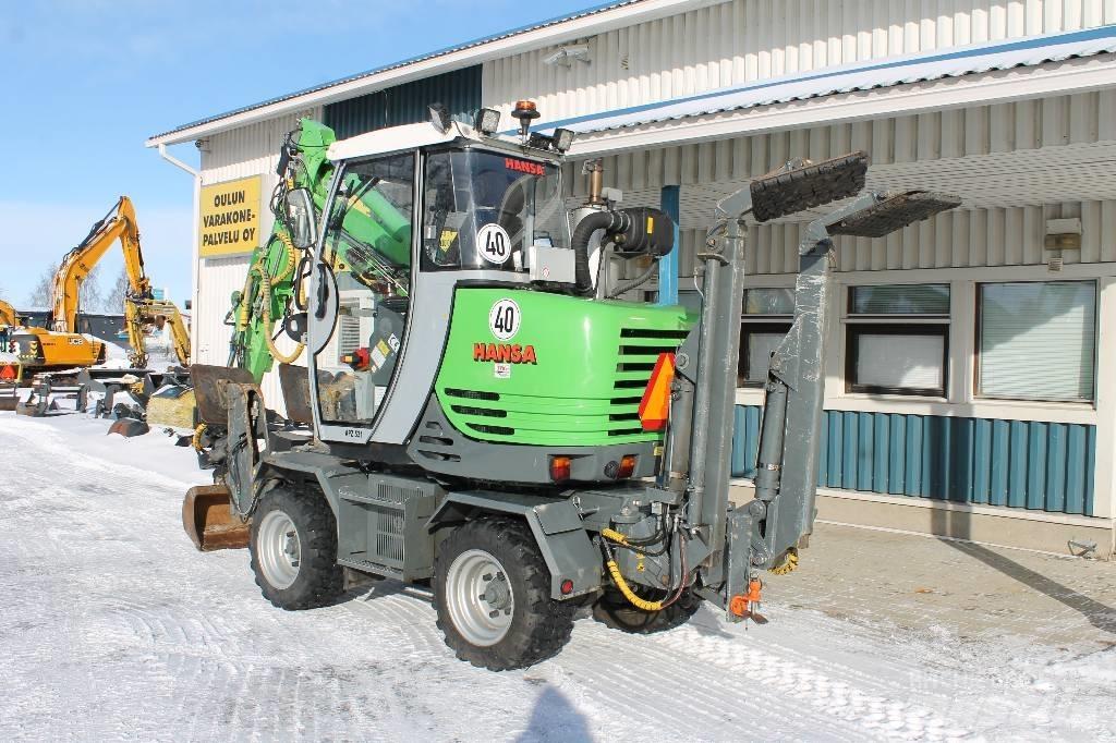 Hansa APZ 531 Gravemaskiner på hjul