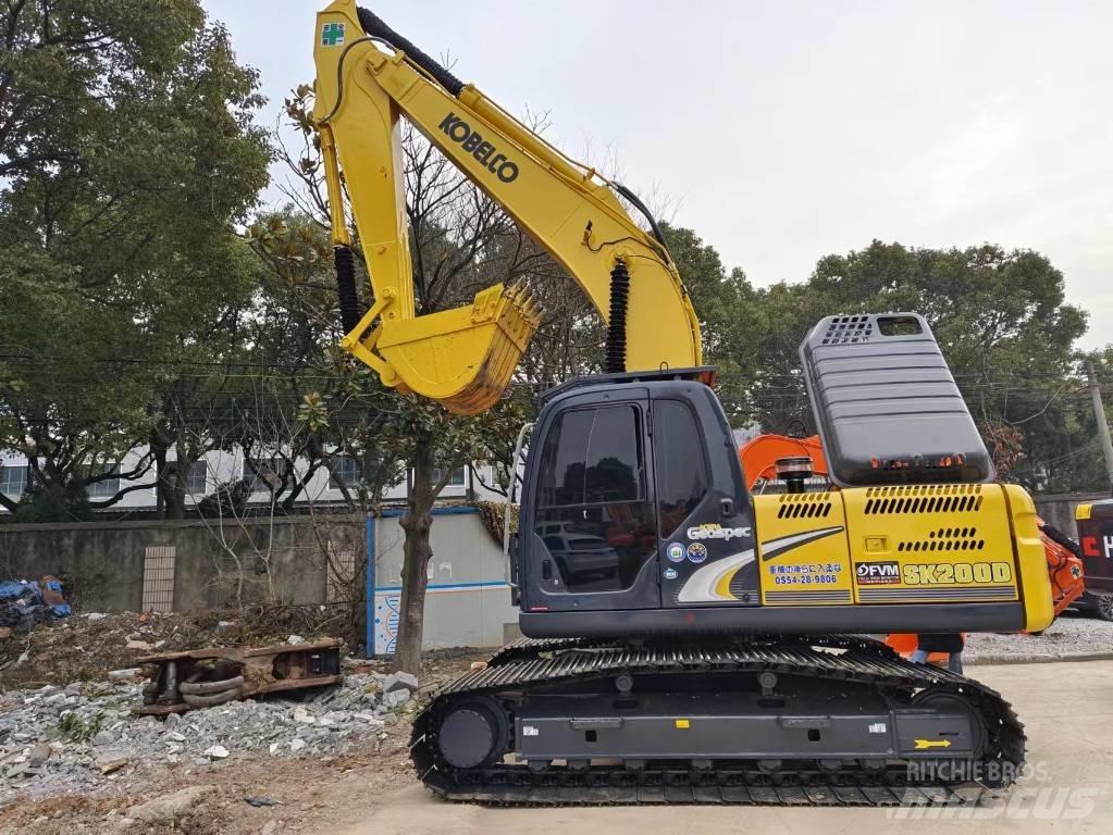 Kobelco SK200D Gravemaskiner på larvebånd