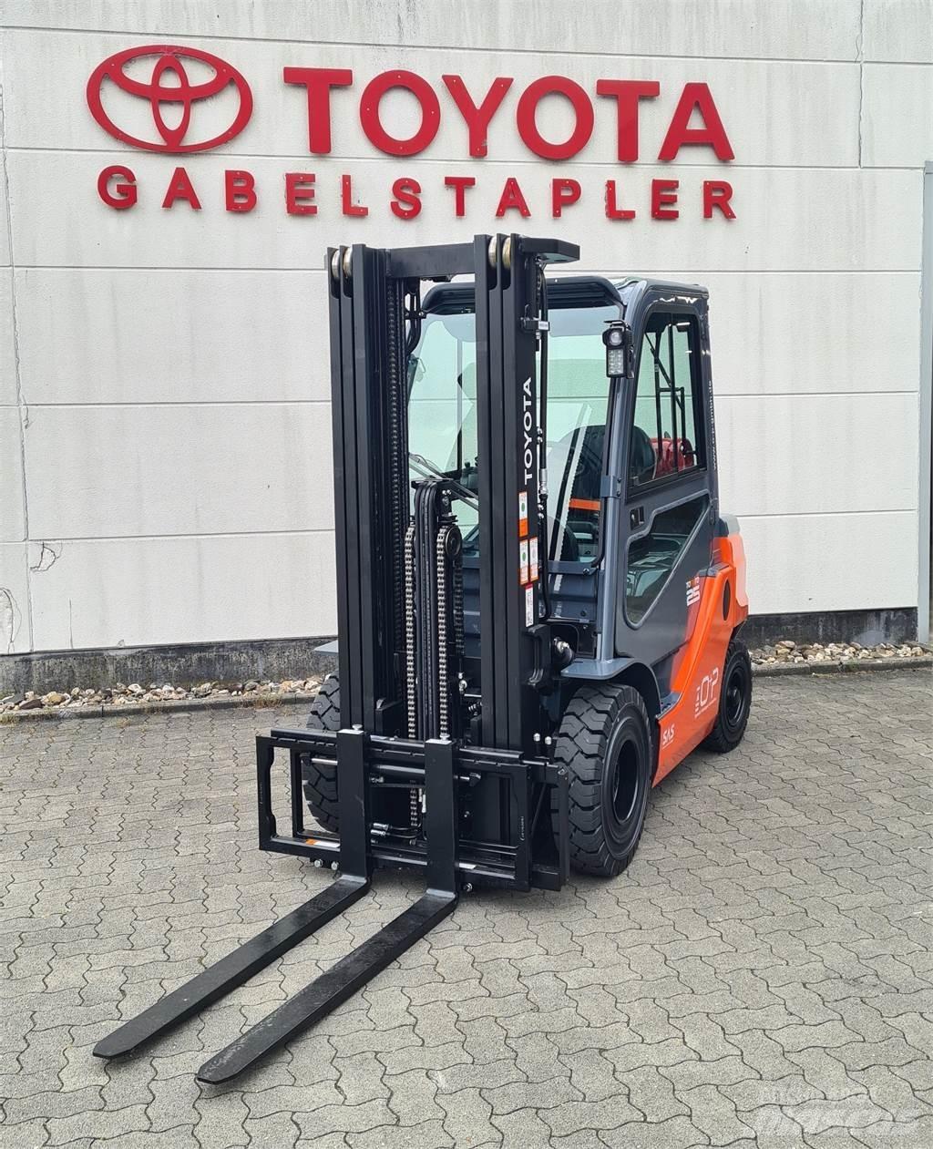 Toyota 02-8FGF25 LPG gaffeltrucks