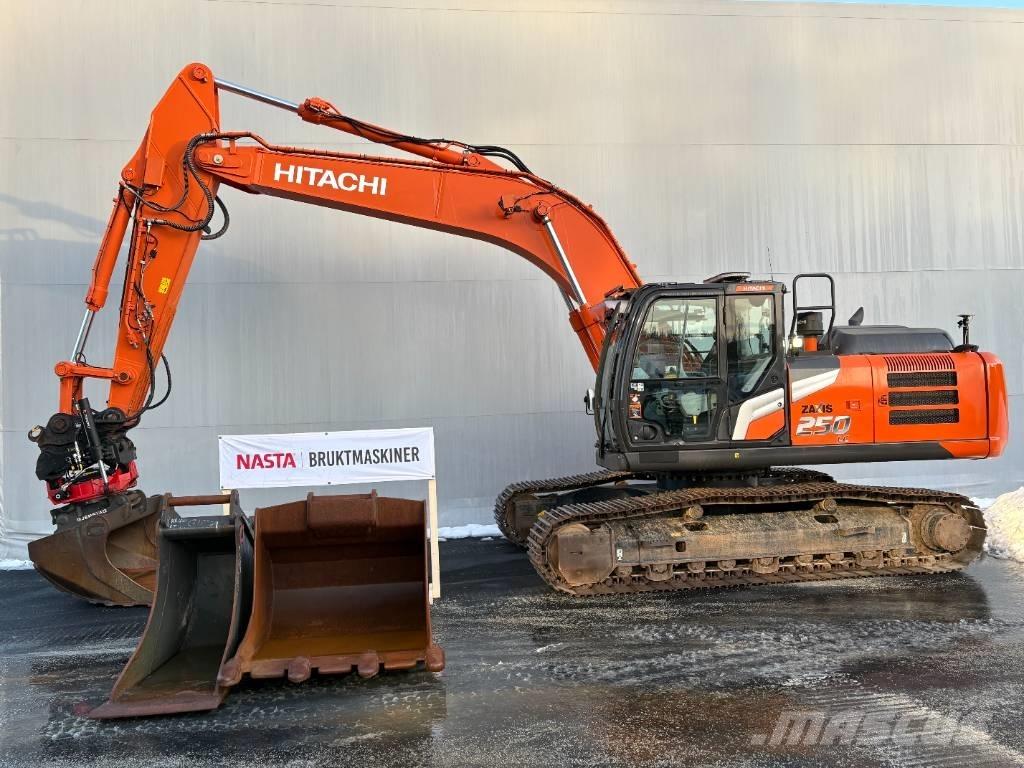 Hitachi ZX250LC-7 Gravemaskiner på larvebånd