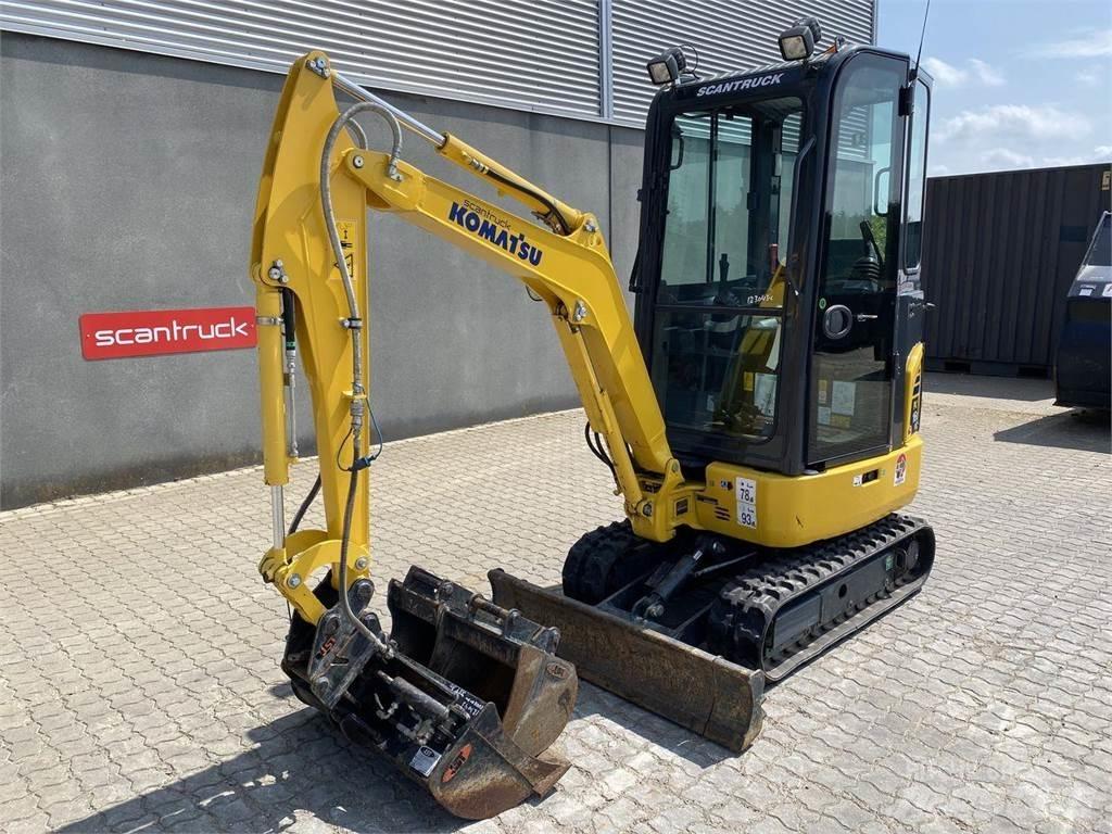 Komatsu PC16R-3 Gravemaskiner på hjul