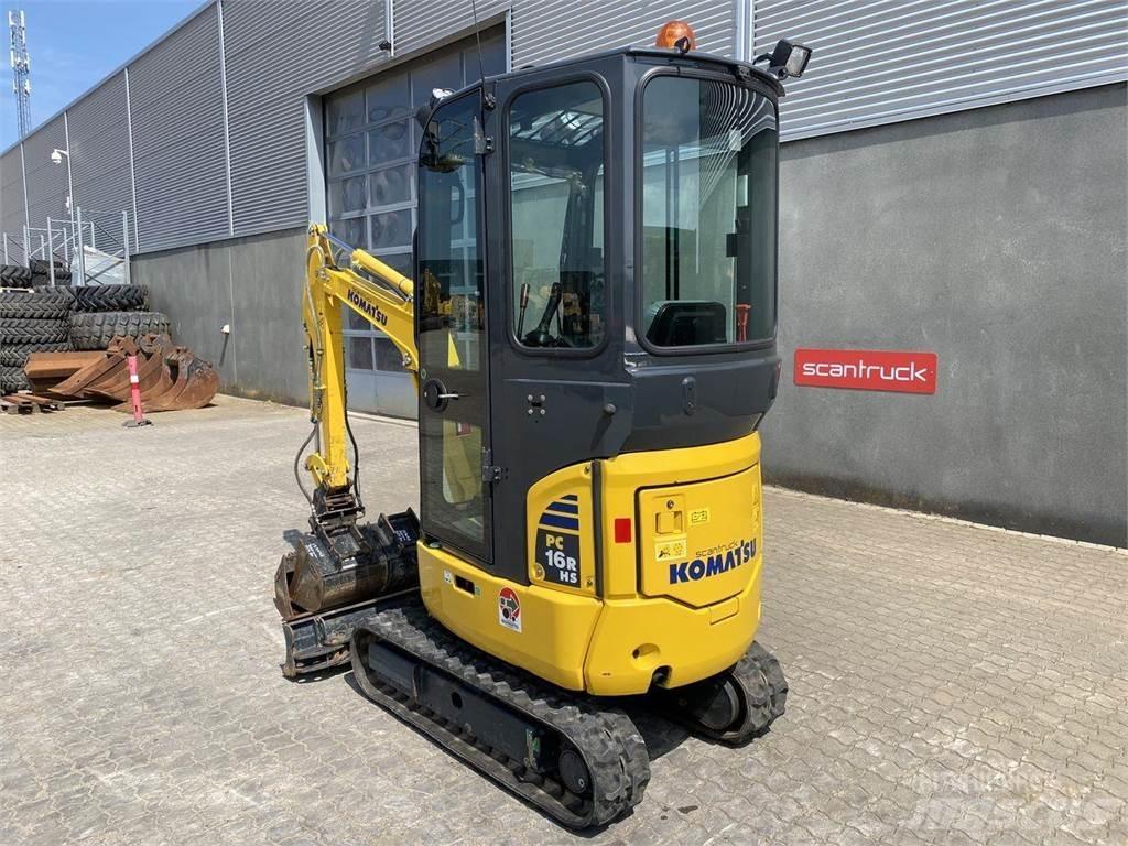 Komatsu PC16R-3 Gravemaskiner på hjul