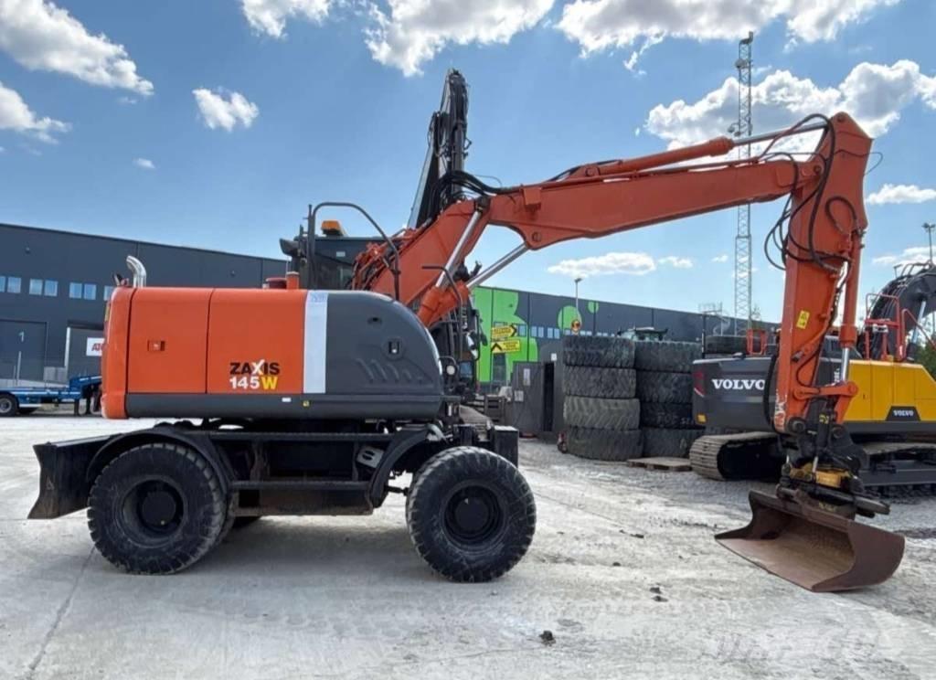Hitachi ZX 145 W-3 Gravemaskiner på hjul
