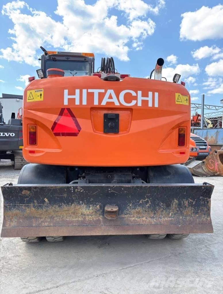 Hitachi ZX 145 W-3 Gravemaskiner på hjul