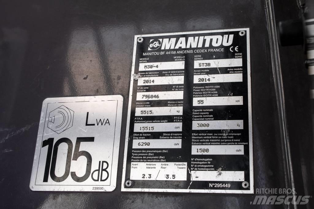 Manitou M 30.4 Diesel gaffeltrucks