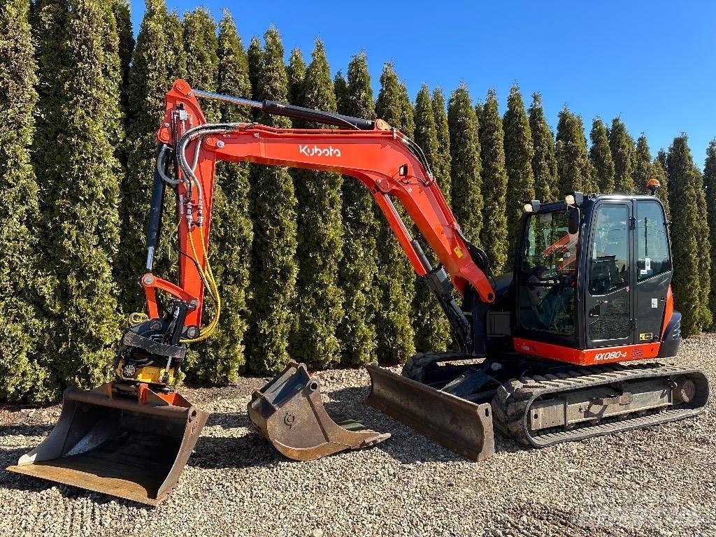 Kubota KX 080-4 Minigravemaskiner
