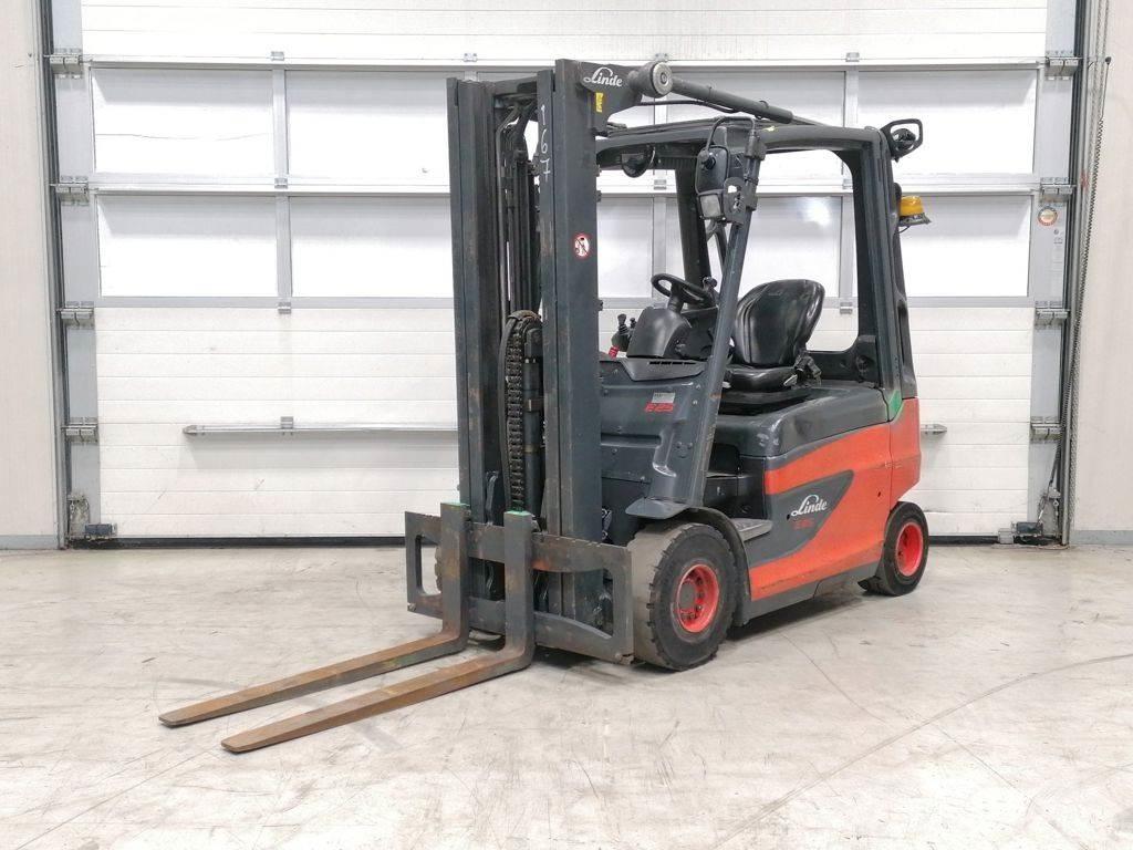 Linde E25-01 El gaffeltrucks
