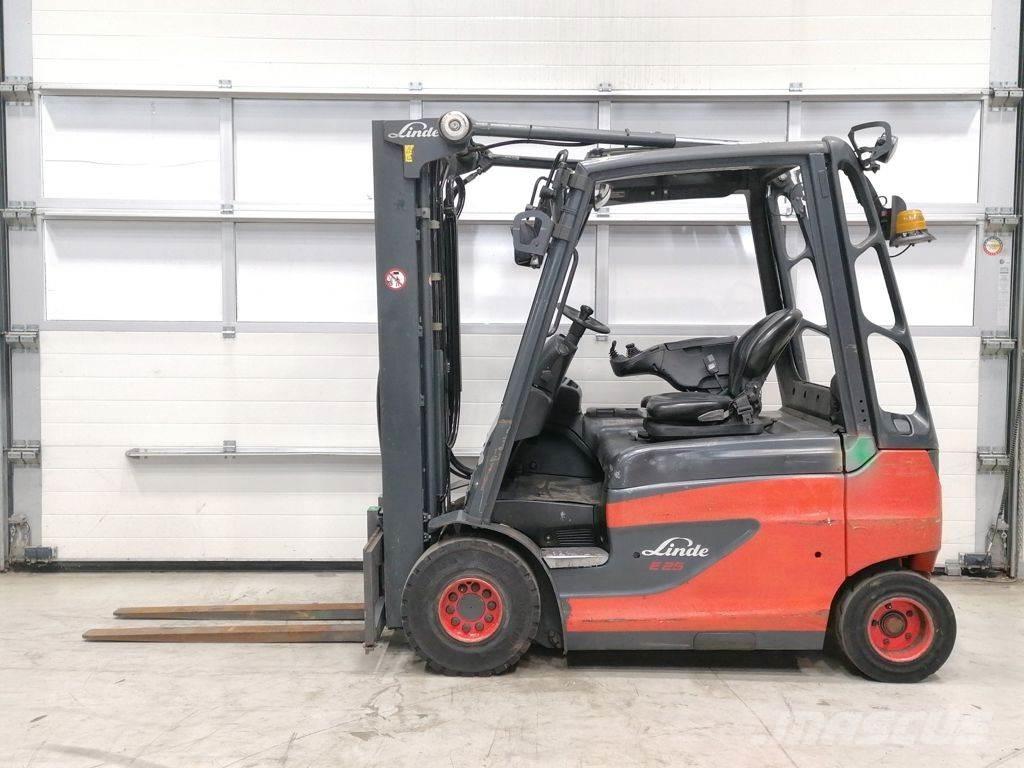 Linde E25-01 El gaffeltrucks