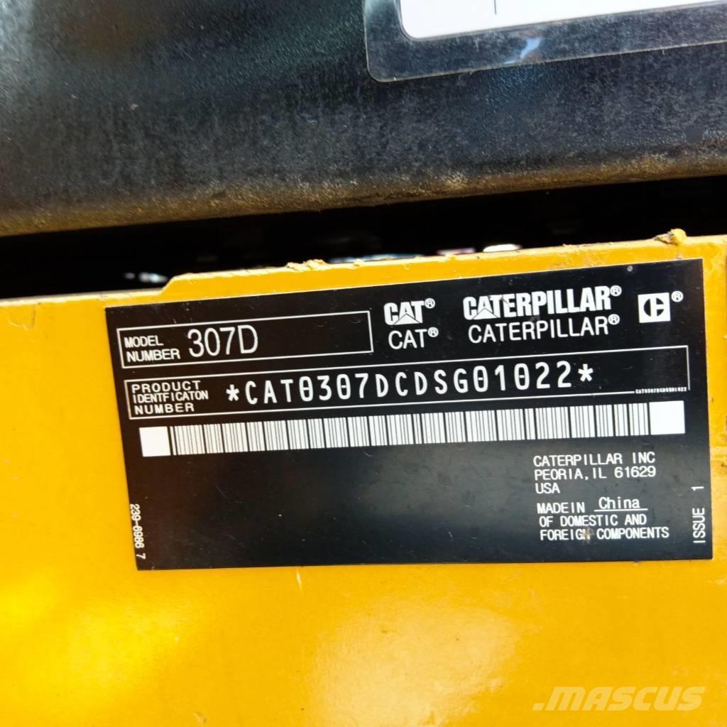 CAT 307D Gravemaskiner på larvebånd