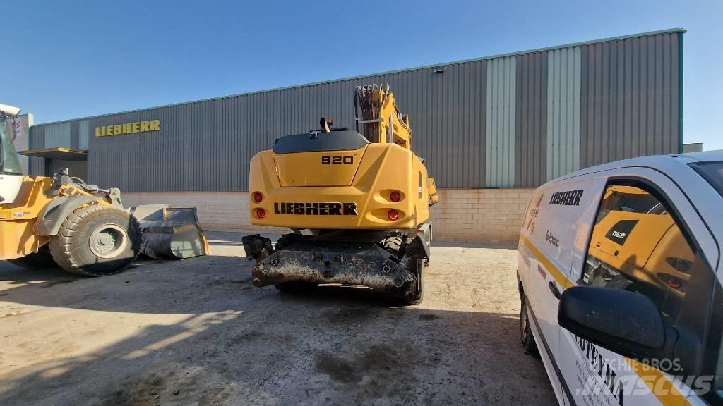 Liebherr A 920 Gravemaskiner på hjul