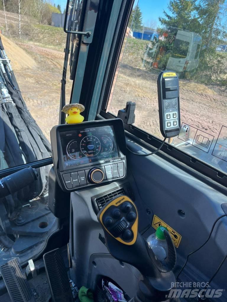 Hyundai HW 65 A Gravemaskiner på hjul