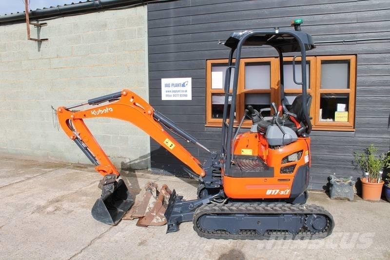 Kubota U 17-3 Minigravemaskiner
