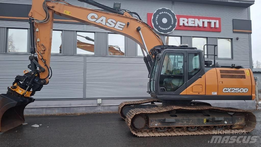 CASE CX 250 D Gravemaskiner på larvebånd