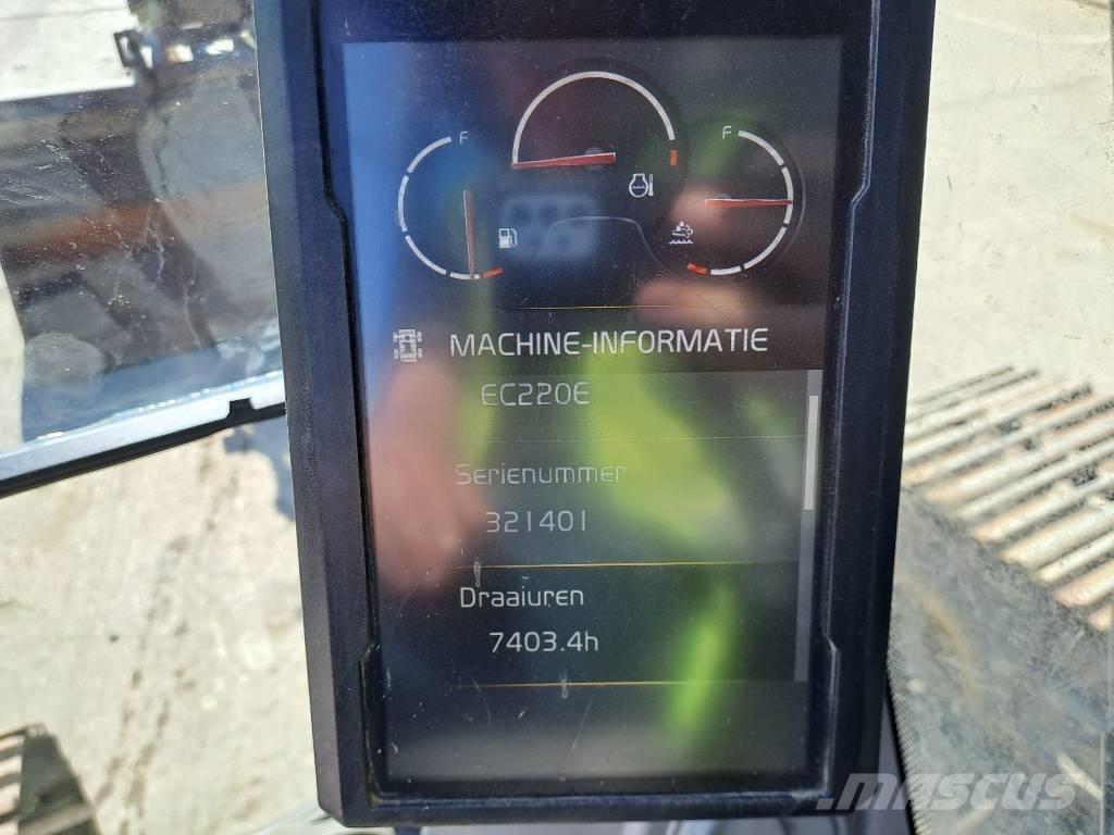 Volvo EC 220 EL Gravemaskiner på larvebånd