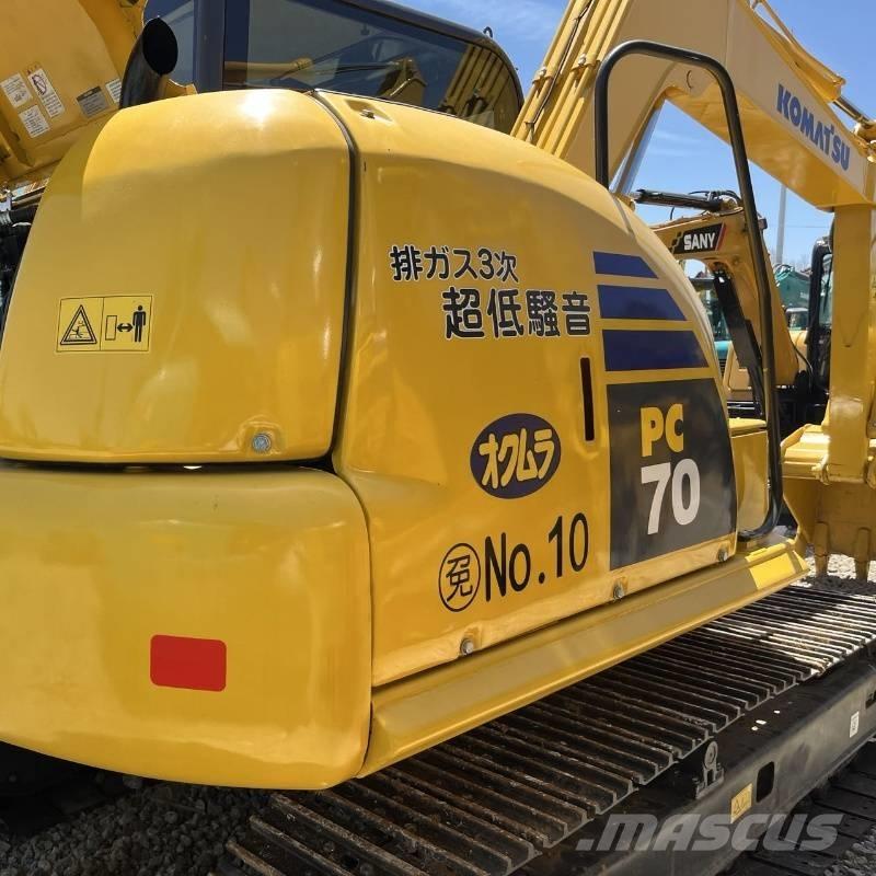 Komatsu PC 70 Gravemaskiner på larvebånd