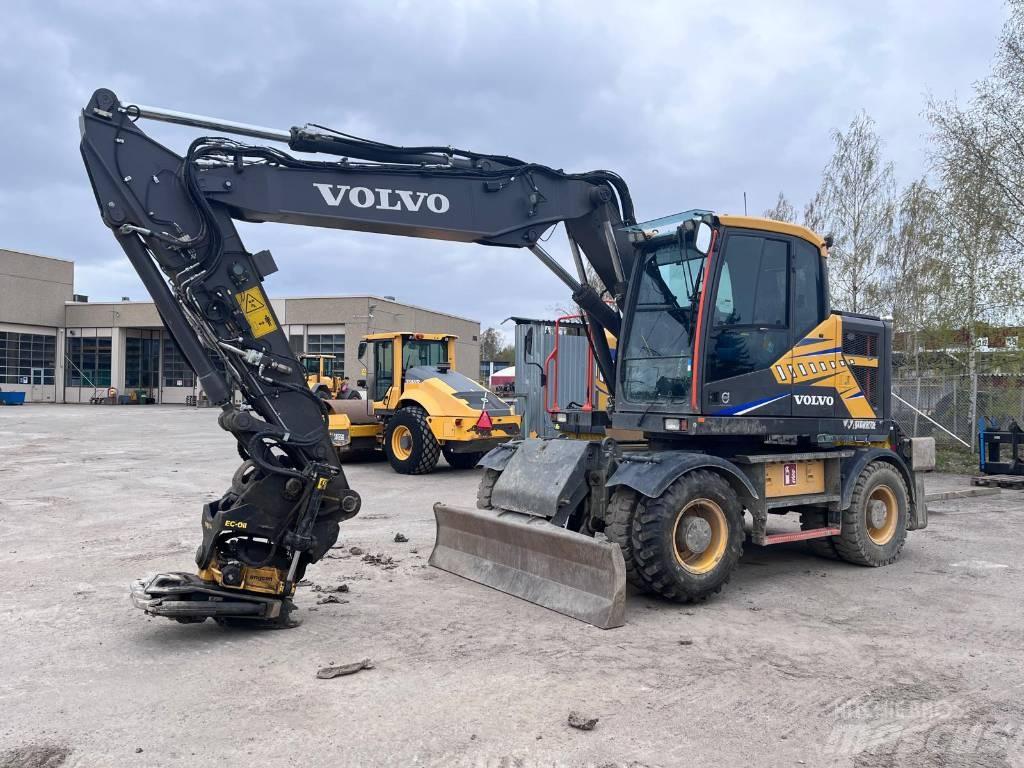 Volvo EWR 170 E Gravemaskiner på hjul