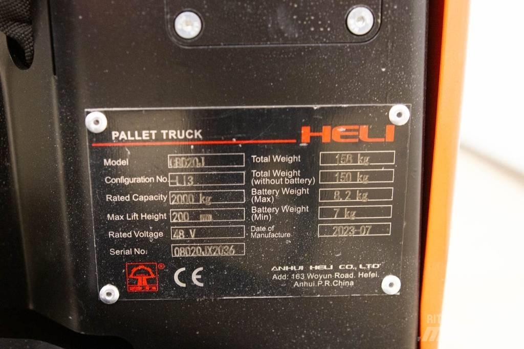 Heli CBD 20 El-palleløftere