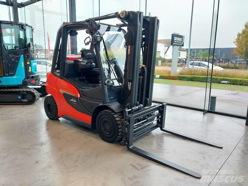 Linde H 25 T LPG gaffeltrucks