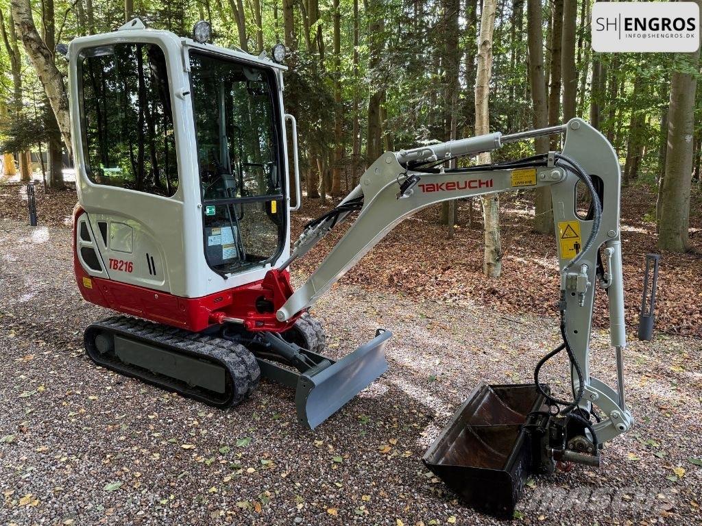Takeuchi TB 216 Minigravemaskiner