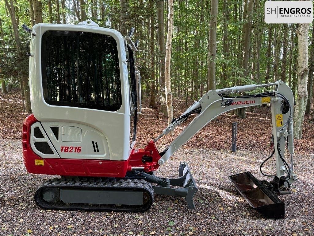 Takeuchi TB 216 Minigravemaskiner