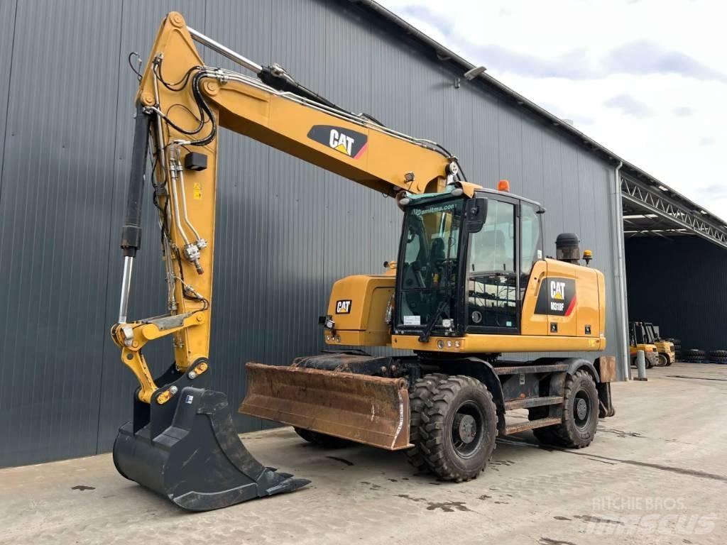 CAT M318F Gravemaskiner på hjul