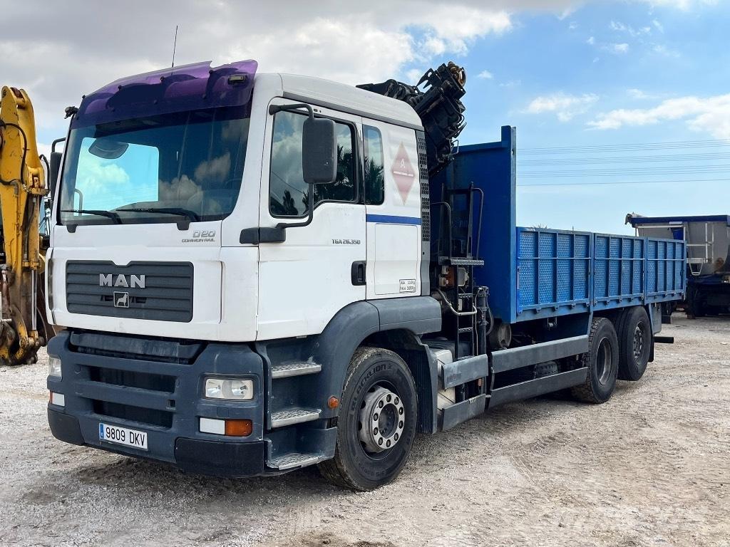 MAN TGA 18.350 Demonterbare/wirehejs lastbiler