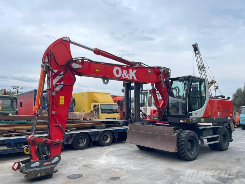 O&K MH 6.6 Gravemaskiner på hjul