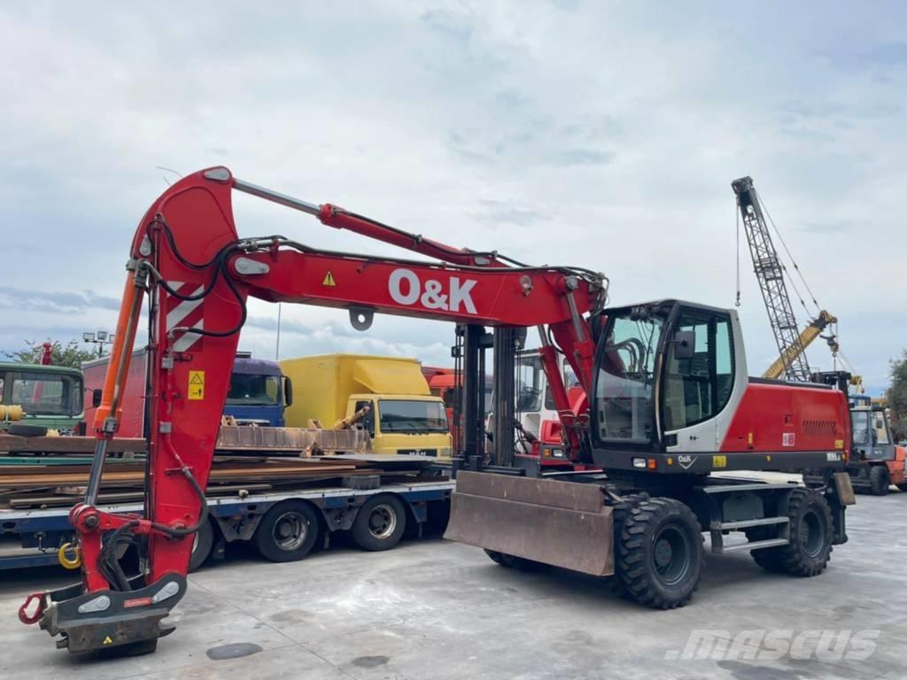 O&K MH 6.6 Gravemaskiner på hjul