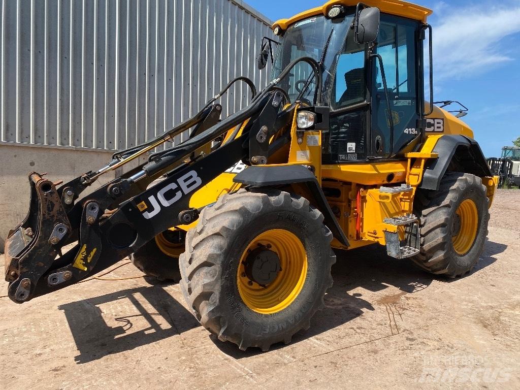 JCB 413 S Læssemaskiner på hjul