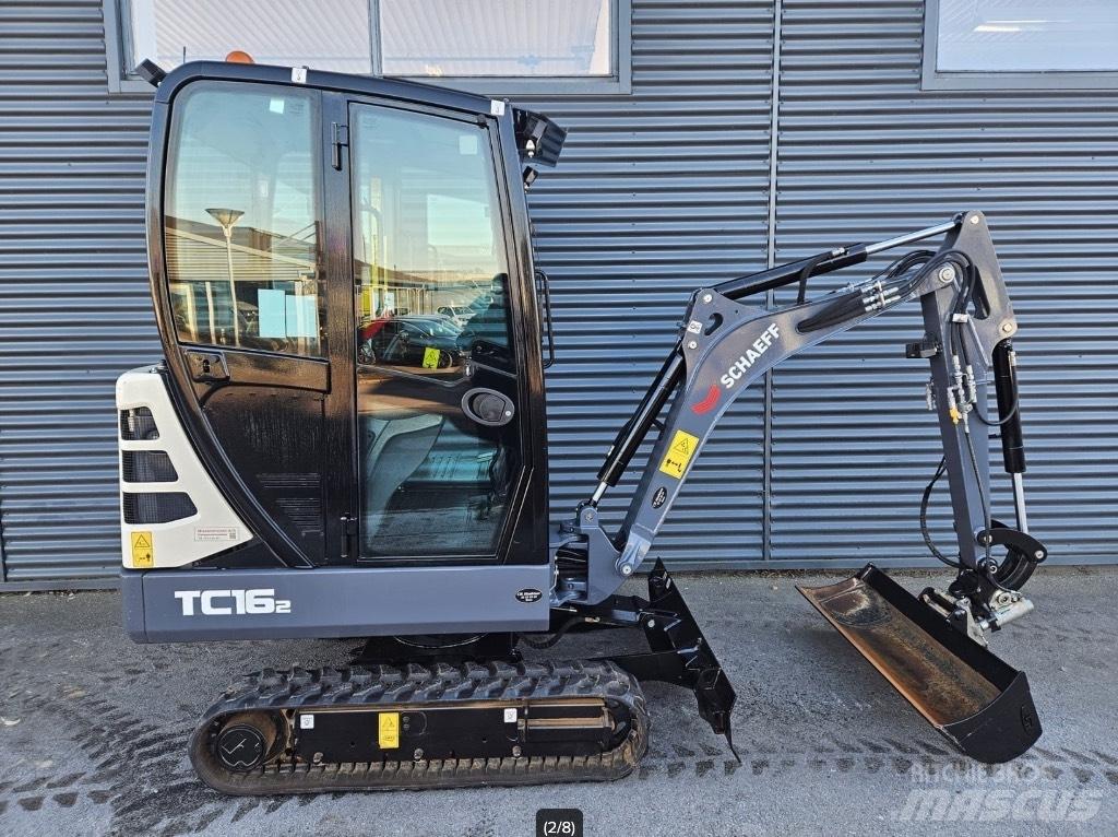 Terex tc16-2 Minigravemaskiner