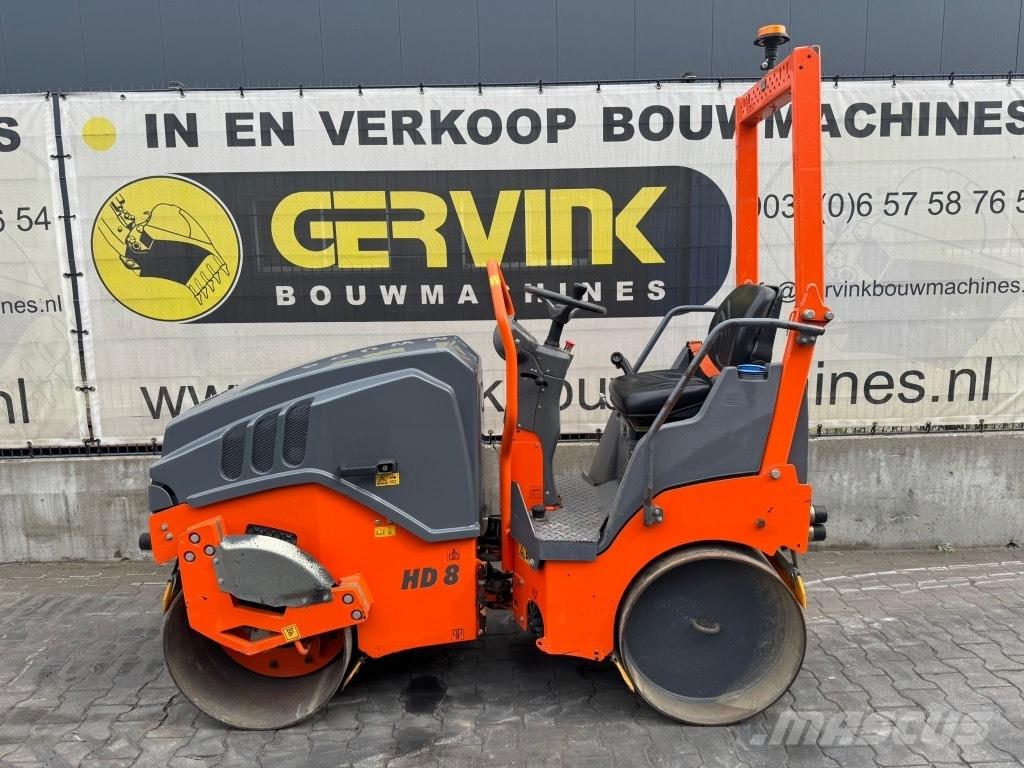Hamm HD 8 VV Tvilling tromle