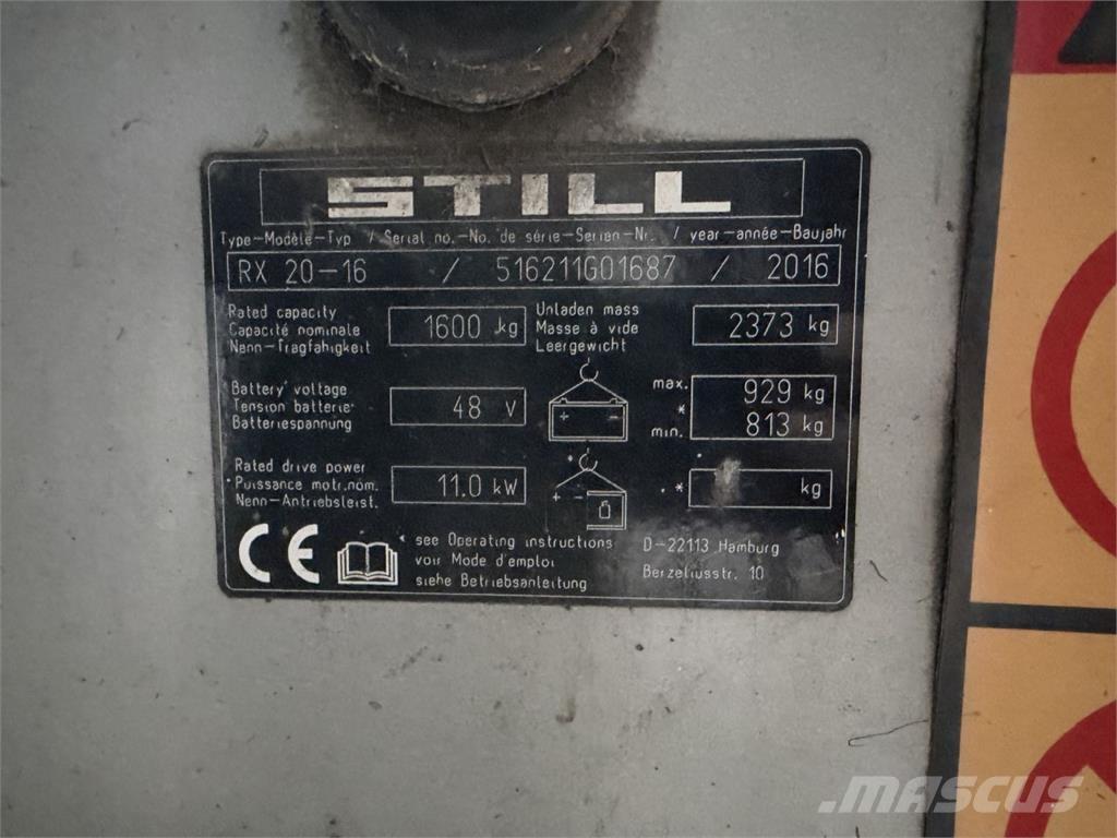 Still RX20-16 El gaffeltrucks