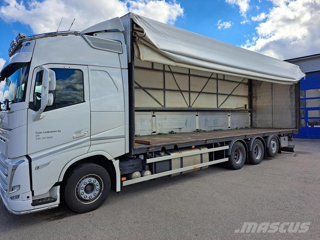 Volvo FH Lastbil med lad/Flatbed