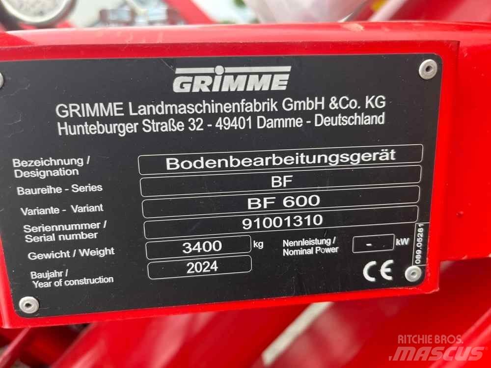 Grimme BF Kartoffelmaskiner - Andet udstyr