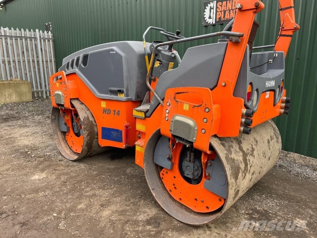 Hamm HD 14 VV Tvilling tromle