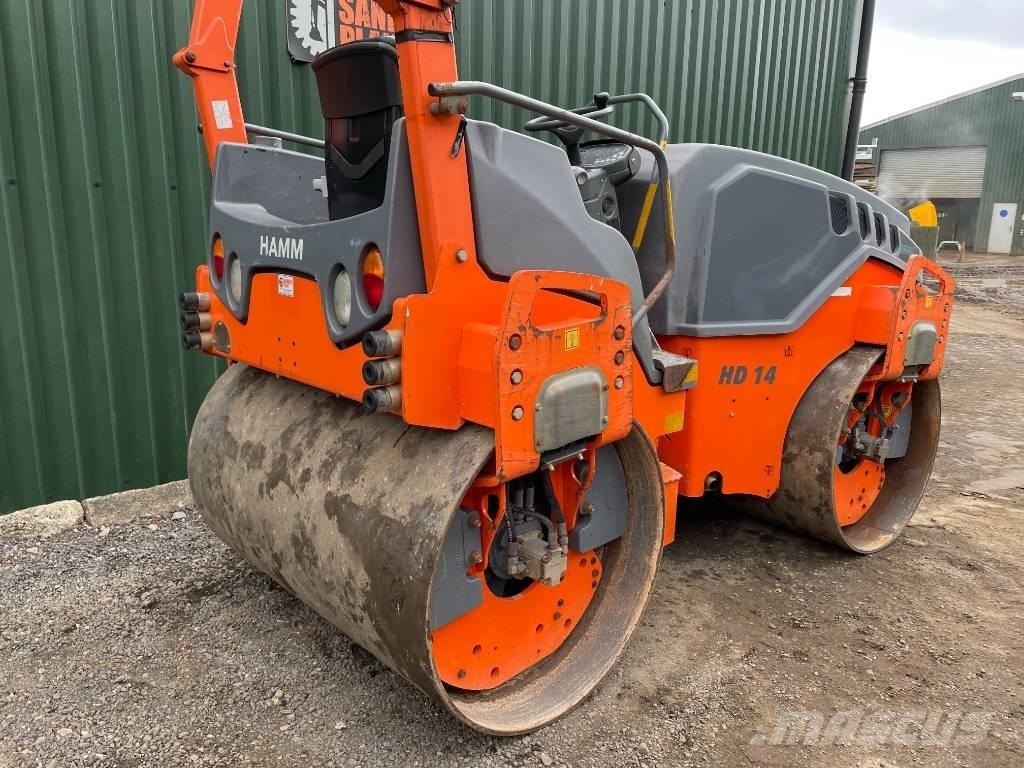 Hamm HD 14 VV Tvilling tromle