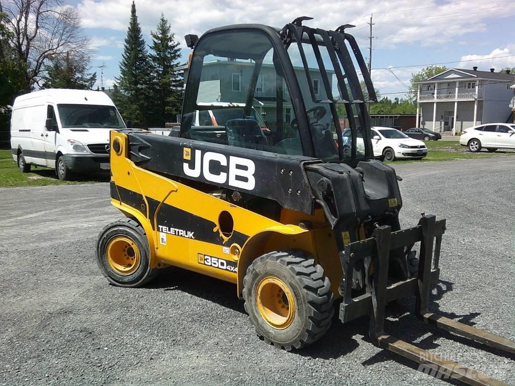 JCB 35 D Terrængående gaffeltruck