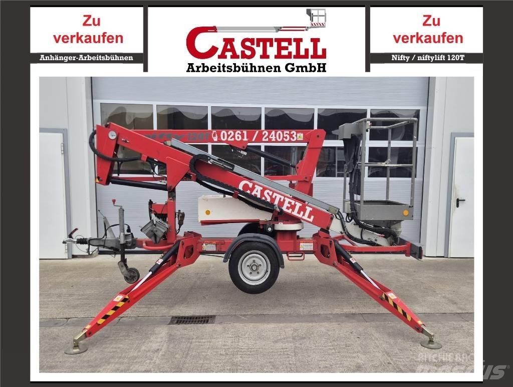Niftylift 120 T Trailermonterede lifte
