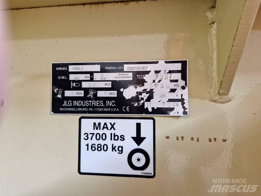 JLG 4069 LE Saxlifte