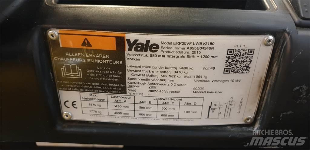 Yale ERP20VF 2014 El gaffeltrucks